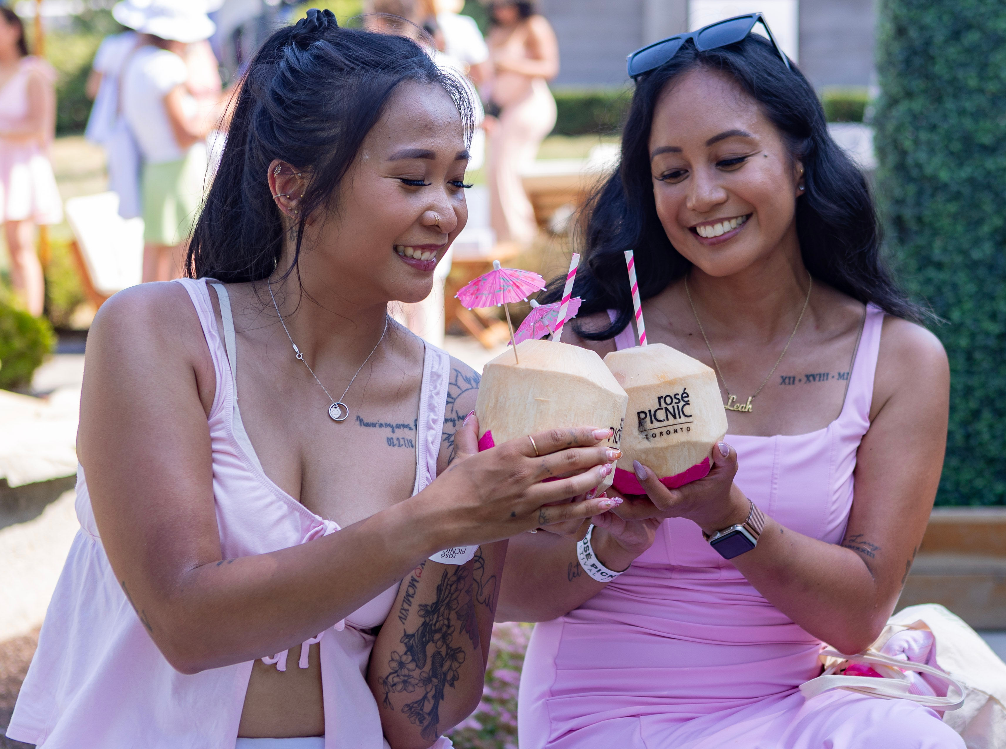 Rosé Picnic Coconut & Blanket Bundle